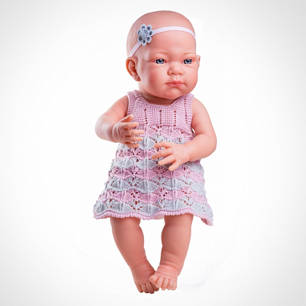 Кукла Бэби в розовом платье, 36 см. 